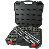 44 Piece Metric/Imperial Comb Socket Set 1/2 Inch - POWERBUILT