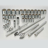 44 Piece Metric/Imperial Comb Socket Set 1/2 Inch - POWERBUILT