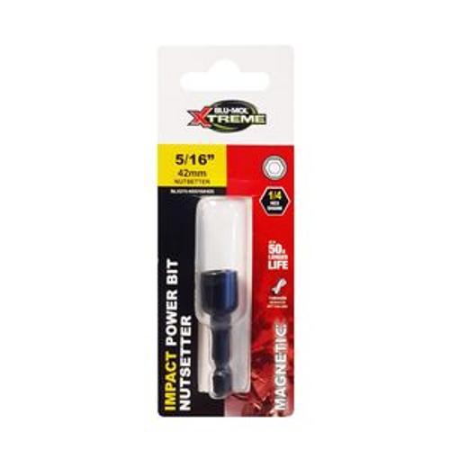 Xtreme Impact Nutsetter 5/16 Inch x - Blu-Mol 42mm BLX275-NS5/16X42S