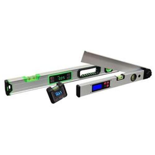 Digital Level Set 600mm With 450mm Angle Finder and Magnetic Box - Veritech