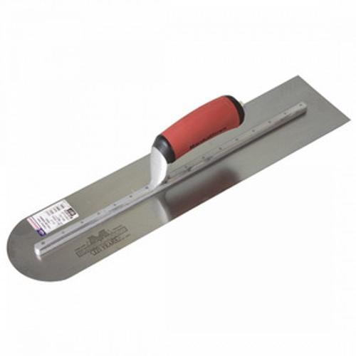 Finishing Trowel Round Front End Curved 450 x - Marshalltown 100mm