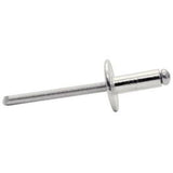 Rivets 4.8 x 12mm Aluminium XL Wide Head and Drill 40 Piece - RAPID