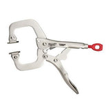 TORQUE LOCK Locking C-Clamp Swivel Jaws - Milwaukee 152mm