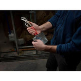 Ream and Punch Straight Jaw Pliers - Milwaukee 10 inch