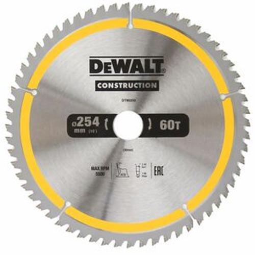 Saw Blade 254mm 60T DT90250-QZ - DeWalt