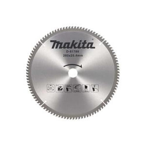 Aluminium TCT Blade 100T - Makita 260mm