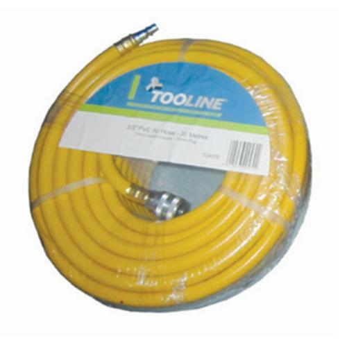 Air Hose PVC 20m with ARO Couplers TLA560 - Tooline
