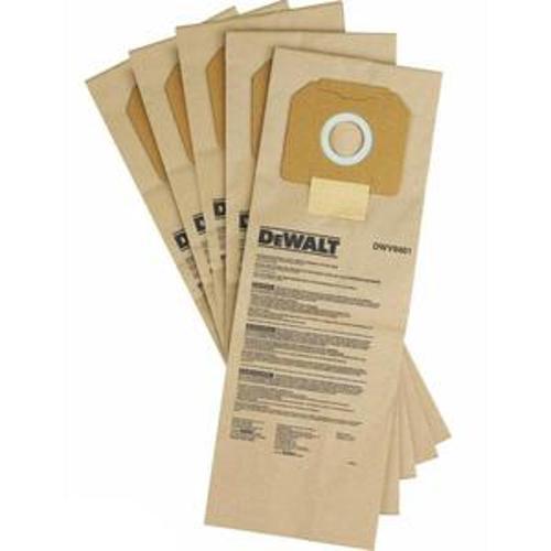 Paper Dust Bag for DWV902 5 Pack DWV9401-XJ - DeWalt