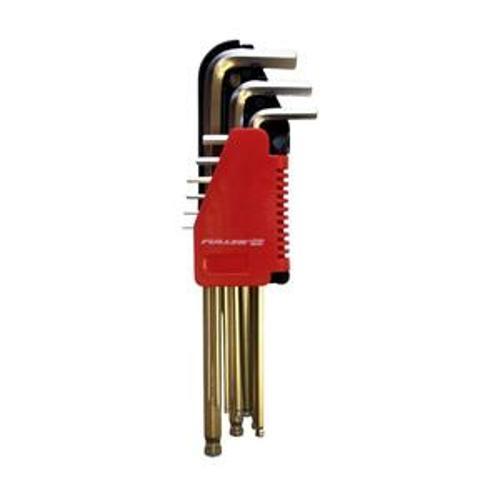 Hex Key Set Ball End Metric 9 Piece - Fuller