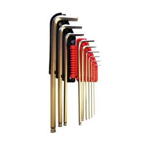 Hex Key Set Ball End Metric 9 Piece - Fuller