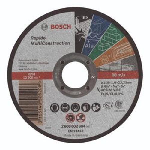 Cutting Disc Multi Material 115 x 1 x - Bosch 22.4mm