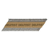 Roundhead Gasless Nails - Delfast 65mm Ring Galvanised 1000 Box FN-RD65RG