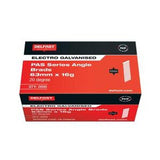 Gasless Angle Brad 63mm 16 Gauge Galvanised 2000 Box - Delfast