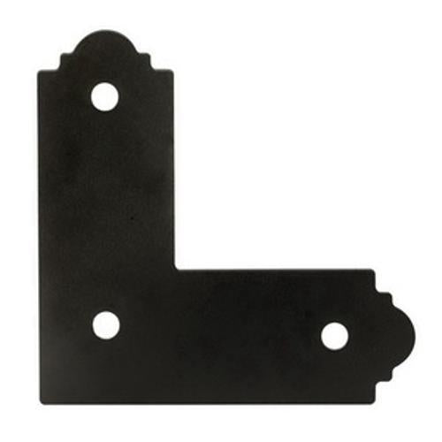 L Strap Tie 12 Gauge Steel Zmax With Black Powder Coat - Simpson Strong-Tie