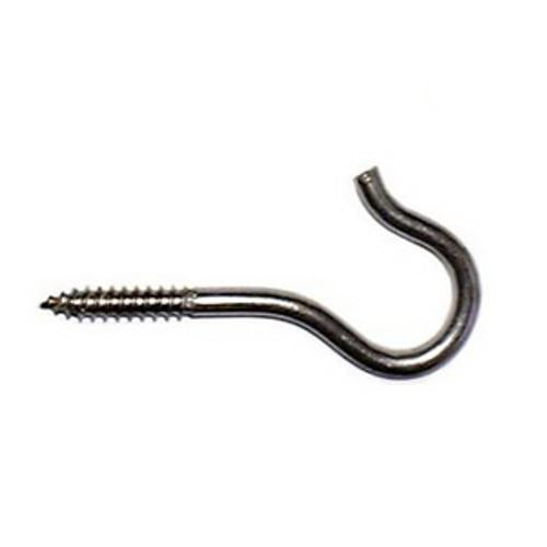 Screw Hook 117 x 8mm Stainless Steel Tagged 324SS - Hindley