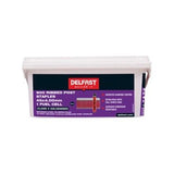 Ribbed Post Staples Galvanised 45 x - Delfast 4.0mm 800 Box FS-IMPR4.00/45