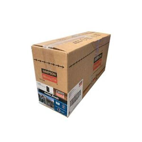 Outdoor Accents Post Base ZMAX Galv Black Powder Coated - Simpson Strong-Tie