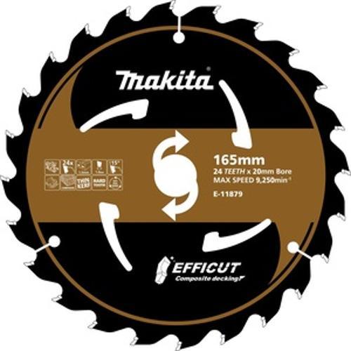 EFFICUT Saw Blade Composite Decking 165 x 24T - Makita