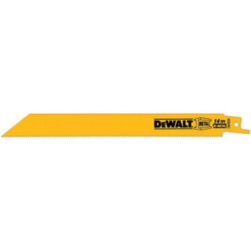 Reciprocating Saw Blades 14Tpi Metal - DeWalt 9 Inch DW4809