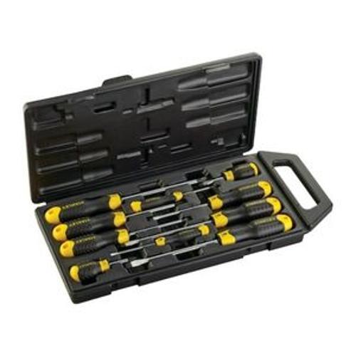 CUSHION GRIP Screwdriver Set 10 Piece - Stanley