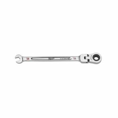 Flex Head Ratcheting Combination Wrench 1/4 Inch SAE - Milwaukee