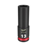 Shockwave Deep 6 Point Impact Socket 3/8 Inch Drive - Milwaukee 13mm
