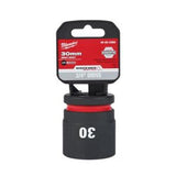 Shockwave Standard 6 Point Impact Socket 3/4 Inch Drive - Milwaukee 30mm