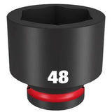 Shockwave Standard 6 Point Impact Socket 3/4 Inch Drive - Milwaukee 48mm
