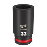 Shockwave Deep 6 Point Impact Socket 3/4 Inch Drive - Milwaukee 33mm
