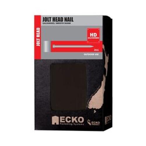 Nail Galvanised Jolt Head Smooth 75 x - Ecko 3.15mm 2kg