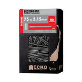 Decking Nail Galvanised Annular Grooved - Ecko 75mm x 3.15mm 2kg