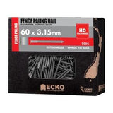Nail Fence Paling Galvanised Annular Grooved 60 x - Ecko 3.15mm 500g