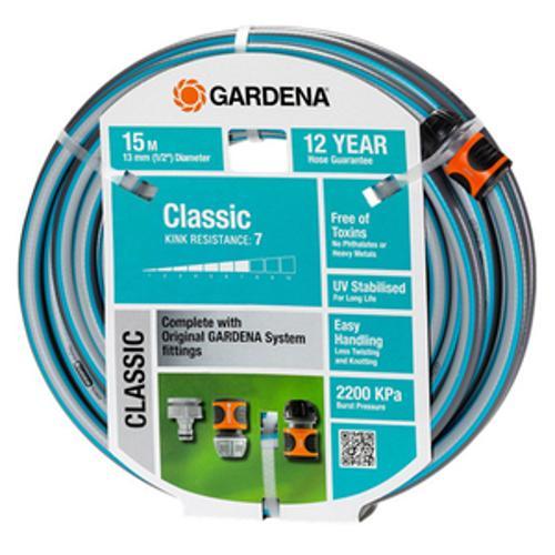 Classic Fitted Hose - Gardena 13mm x 15m