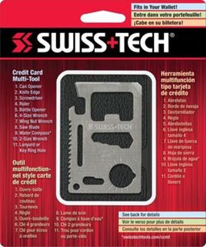 11in1 Credit Card Multi-Tool - Swiss+Tech