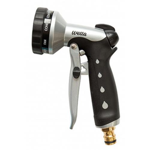 12mm Professional 9 Function Jet Gun Brass & Metal Rubber Handle