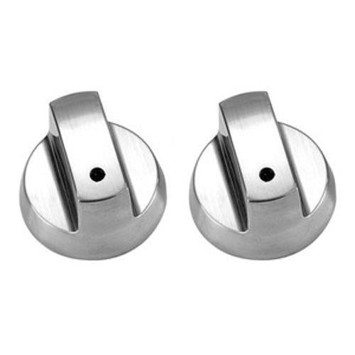 BBQ Control Knobs Chrome 2 Pack GMKN-5 - Gasmate