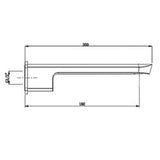 ION Bath Spout Chrome 44250.02 - Elementi