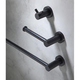 Centro Nero Towel Rail 645 x - Heirloom 42mm Black YCTR600N