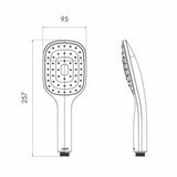 SOL Single Spray Handpiece Chrome - Adesso