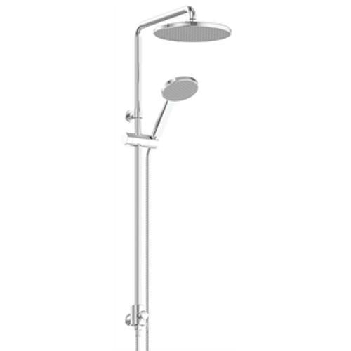 Glide RainBoost Twin Rail Shower Chrome 18290CP-2 - Greens