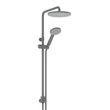 Glide RainBoost Twin Rail Shower Gunmetal 182909 - Greens