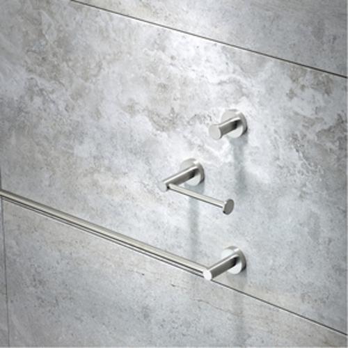 Aura Robe Hook 40 x - Heirloom 40mm Brushed Nickel AURHBN
