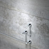 Aura Towel Stirrup 230 x - Heirloom 40mm Chrome AUTRS