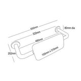 Care Classic Toilet Back Rest - Raymor
