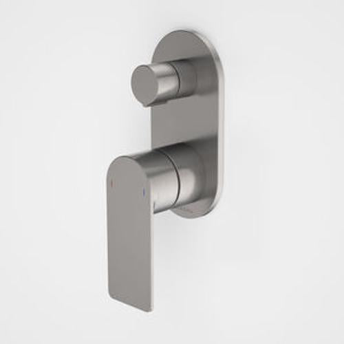 Urbane II Bath/Shower Mixer With Diverter Round Cover Plate Gunmetal 99656GM