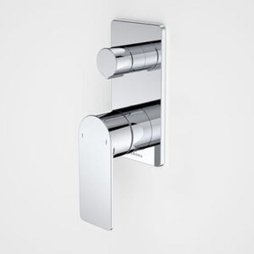 Urbane II Bath/Shower Mixer With Diverter Rectangular Cover Plate Chrome 99657C