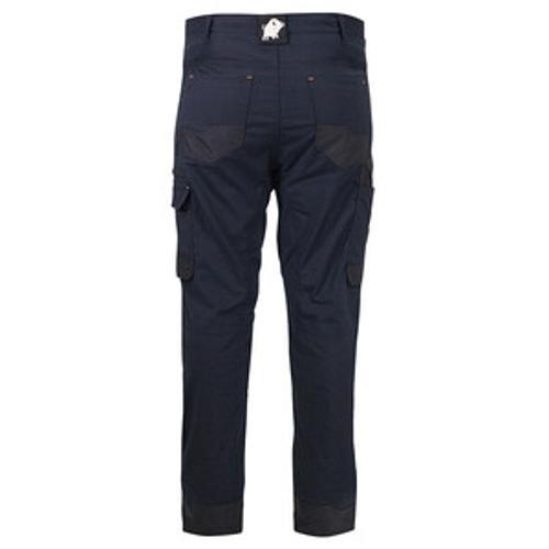 Trouser P/C Lightweight Stretch 190GSM Navy - Bison 77cm 18001N-77