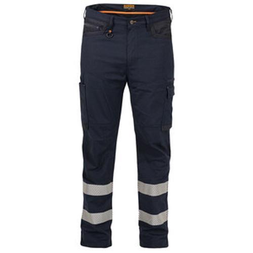 Trouser P/C Lightweight Stretch 190GSM Taped Navy - Bison 122cm 18001NT-122