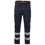 Trouser P/C Lightweight Stretch 190GSM Taped Navy - Bison 122cm 18001NT-122