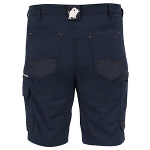 Short P/C Lightweight Stretch 190GSM Navy - Bison 112cm